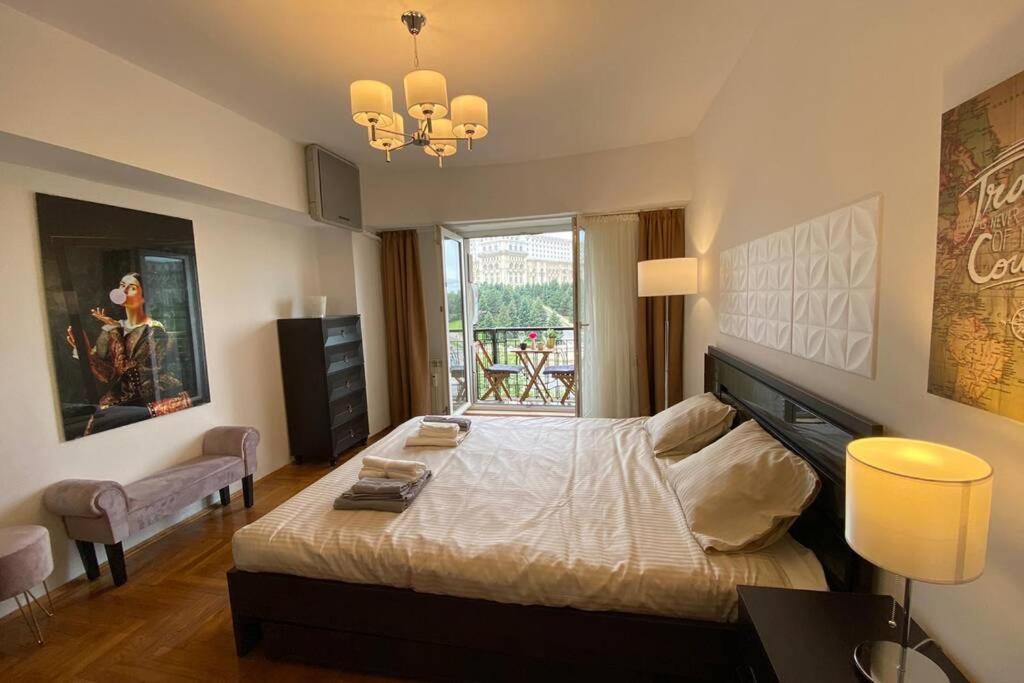 Ferienwohnung New Luxury Flat In Front Of The Parliament At Unirii Bukarest Exterior foto