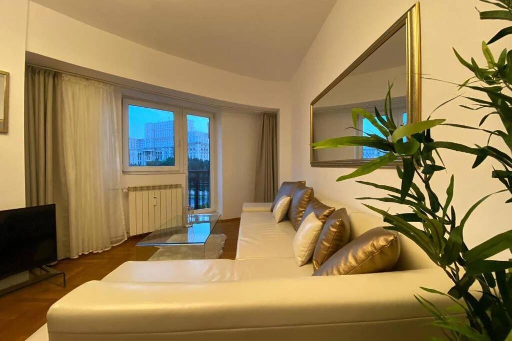 Ferienwohnung New Luxury Flat In Front Of The Parliament At Unirii Bukarest Exterior foto